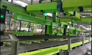 Pinzas Magnéticas para Robot de Pórtico en Manipulación Automatizada de Materiales de Acero
